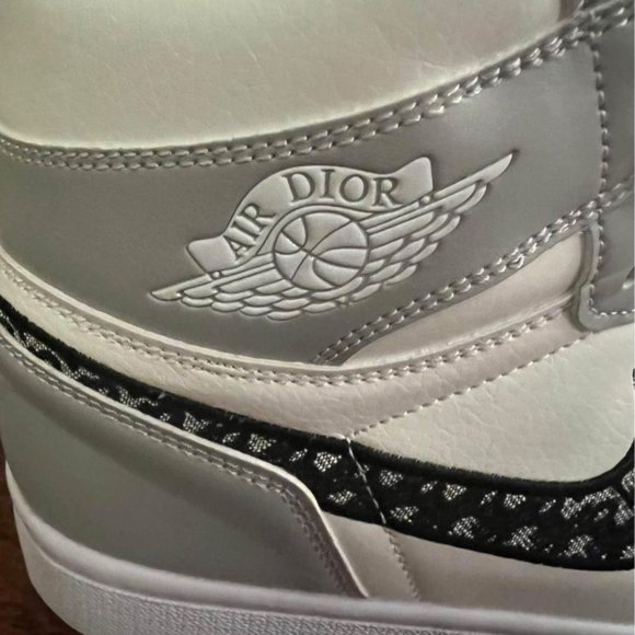 Pre-owned US Men\'s size 8 Dior x Nike Air Jordan 1s